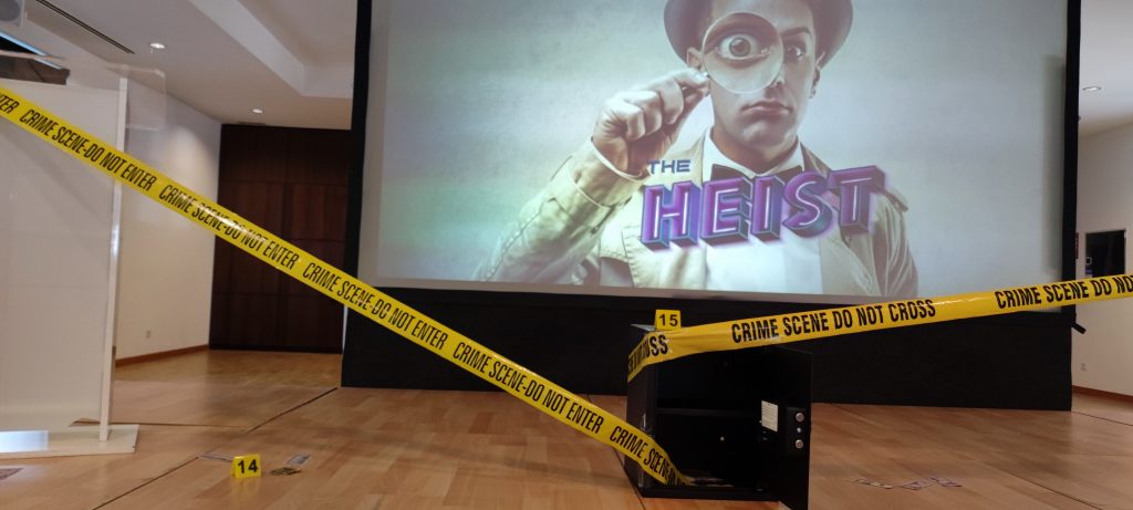 escape room marketing csi