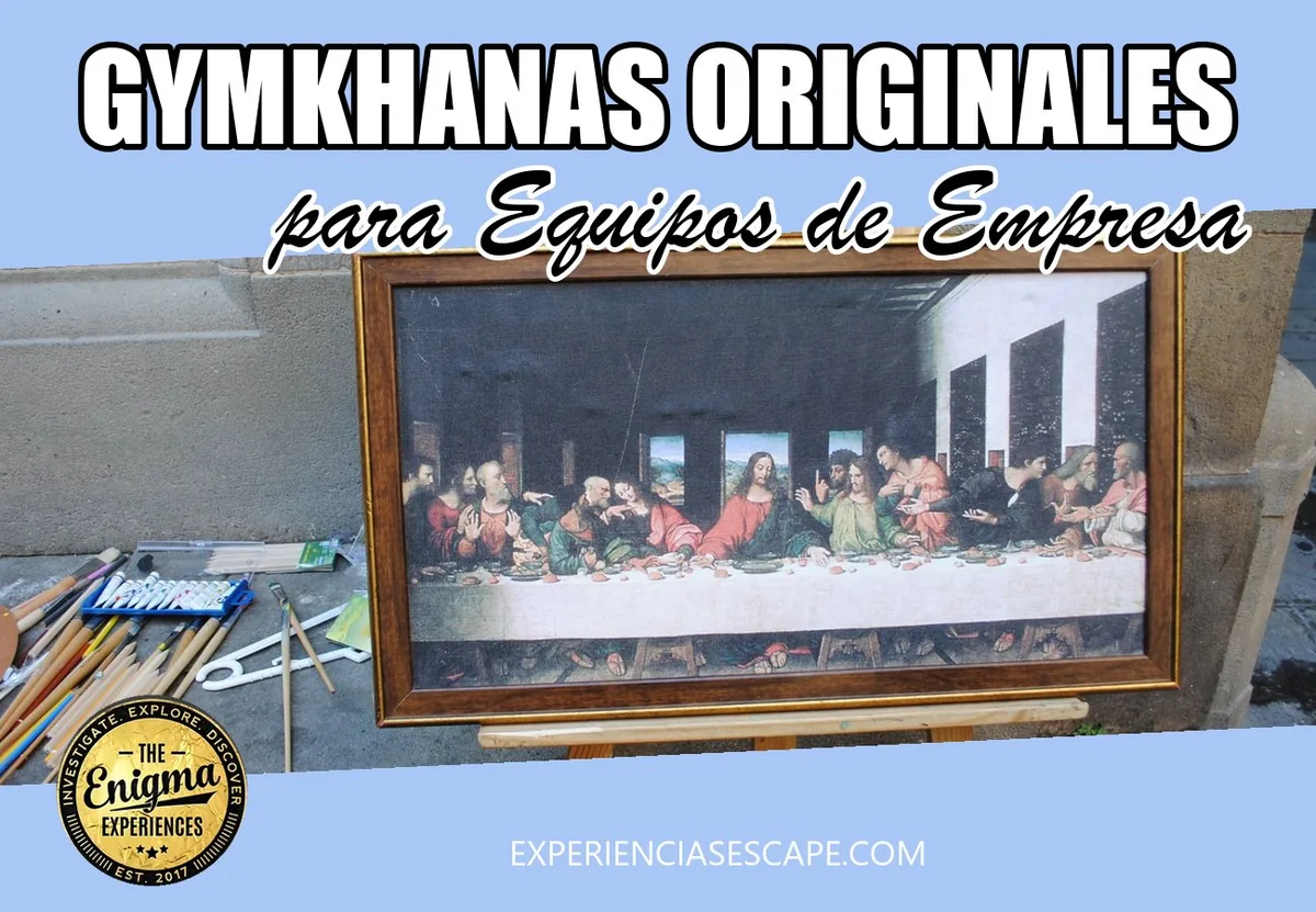 Gymkhanas originales para equipos de empresa: prueba con La última cena en la calle