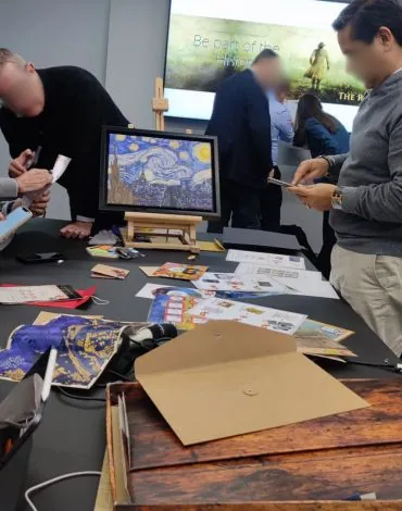 Escape room portátil El Misterio de Van Gogh